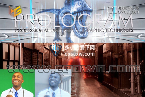 FCPX专业高科技全息图技术插件 Pixel Film Studios PROLOGRAM