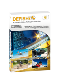 全自动视频鱼眼镜头失真校正ProDAD DeFishr V1.0.59.1 (x32/x64)带注册机