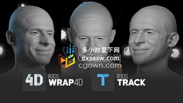 R3DS Wrap4D 2021.11面部动作捕捉软件Track/Node/Rush破解版