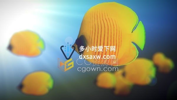 Fish Generator Blender插件鱼群生成器