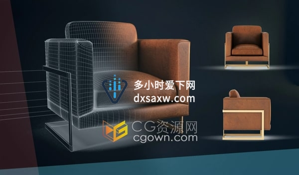 3ds Max视频教程使用简单方法掌握低多边形建模学习
