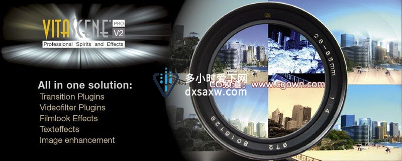 视频特效转场插件 ProDAD VitaScene 2.0.230 多语言版本 (x64) 支持所有非编软件