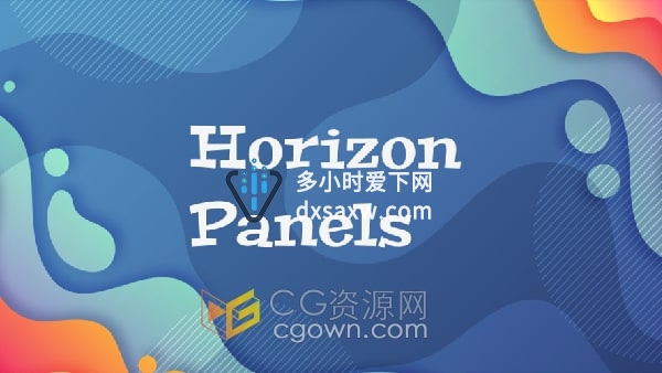 Horizon Panels V1.10 Blender插件选项面板管理工具