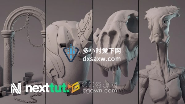 Zbrush 2022全面学习完整指南课程视频教程下载