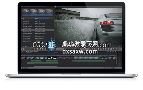 MAC影视编辑软件套装 Final Cut Pro X 10.1.3 + Motion 5.1.2 + Compressor 4.1.3 含中文版