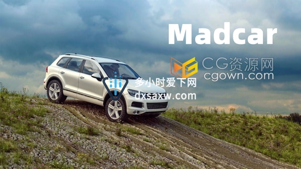 3ds Max插件Madcar v3.067汽车绑定轮胎动画
