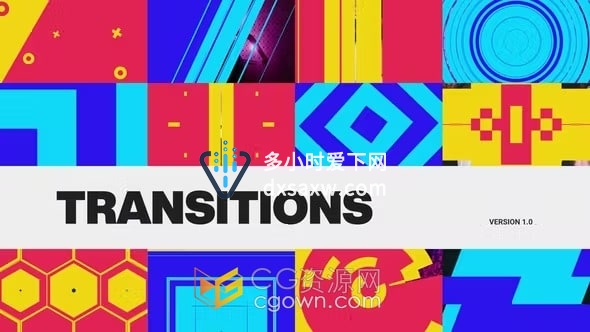 Special Transitions AE模板下载16种图形动画视频转场过渡