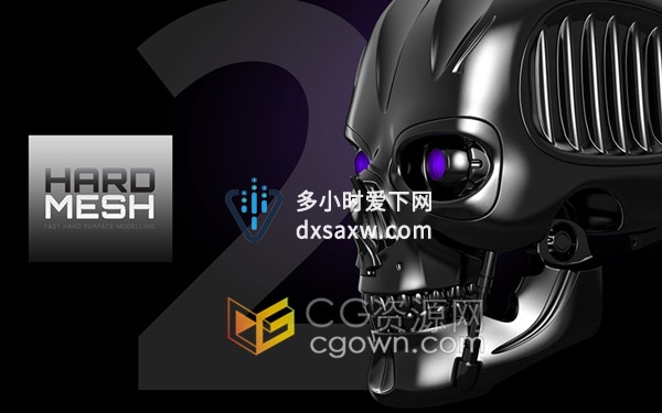 Hard Mesh v2.3.3支持Maya2019硬面网格建模工具插件下载