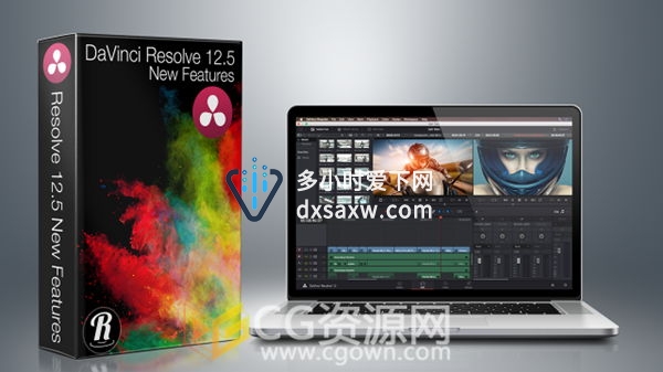 达芬奇 DaVinci Resolve 12.5 全新功能特性视频培训教程