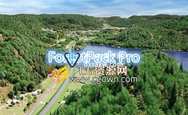 3DS Max安装插件ForestPack Pro 5.4 森林树木植物支持2010-2018