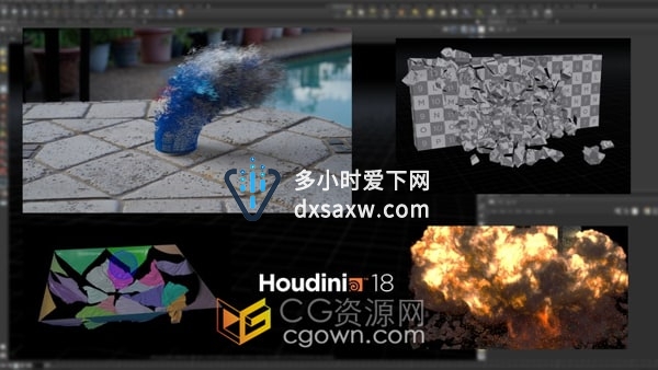 全面学习Houdini视觉特效VFX效果从初级到高级视频教程