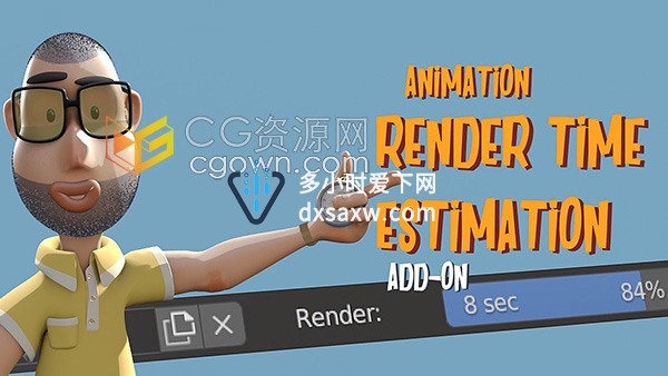 Render Time Estimation V3.2 Blender插件渲染时间计算估数