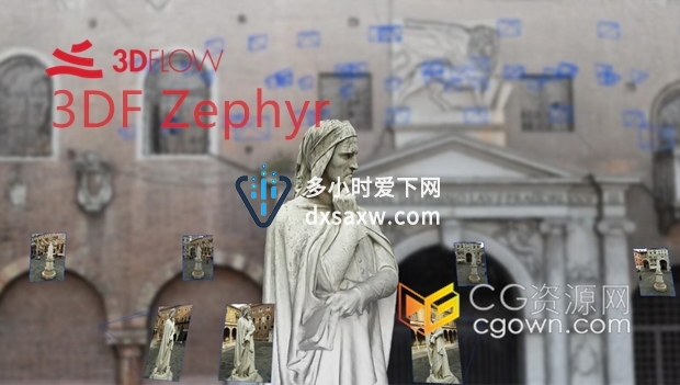 3DF Zephyr v5.007中文版照片转三维模型自动重建软件