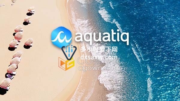 Blender插件Aquatiq v1.1三维喷泉大海瀑布水流特效