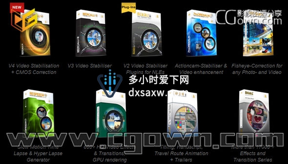 ProDAD 转场插件集合包 Adorage All-in-one Package Vol. 1 to 13 (Standalone/Plugin)
