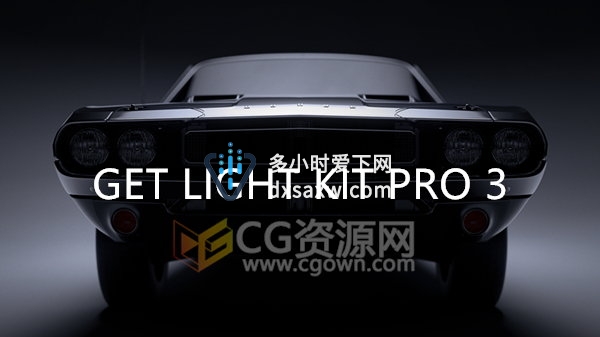 GSG Light Kit Pro v3 下载Cinema4D灰猩猩灯光预设插件