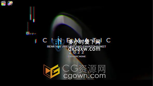 Film Titles Opener V8 FCPX插件电影开场标题片头动画