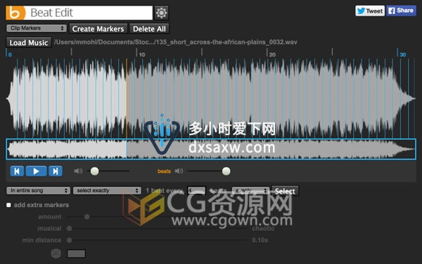 BeatEdit v1.0.9 Premiere 自动剪辑脚本音乐鼓点节拍编辑带视频教程