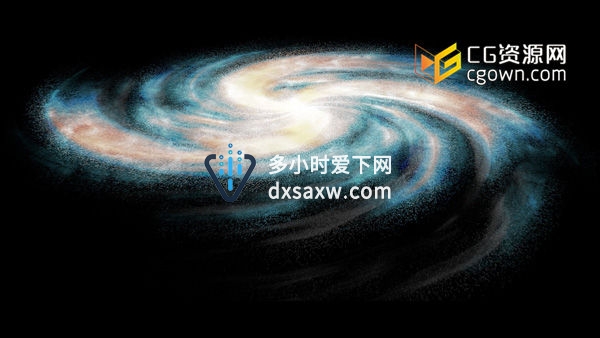 Cinema 4D快速创建一个很不错的螺旋星系效果教程