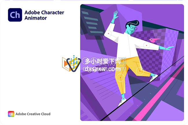 Adobe Character Animator 2022 v22.0.0.111 Ch动作捕获动画软件