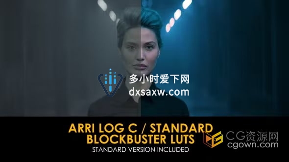 Arri Log C标准大气视频调色颜色分级28组LUTs预设