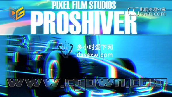 FCPX插件 混乱模糊干扰特效 PROSHIVER for FCPX – Pixel Film Studios