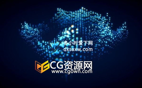 下载C4D学习教程 制作MoGraph着色效果器粒子特效运动图形