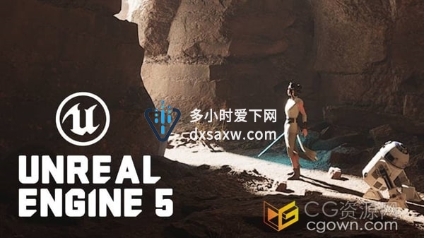 Unreal Engine 5虚幻引擎环境设计视频教程下载
