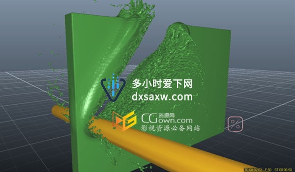 RealFlow 2015视频教程 学习正确地切断流体效果