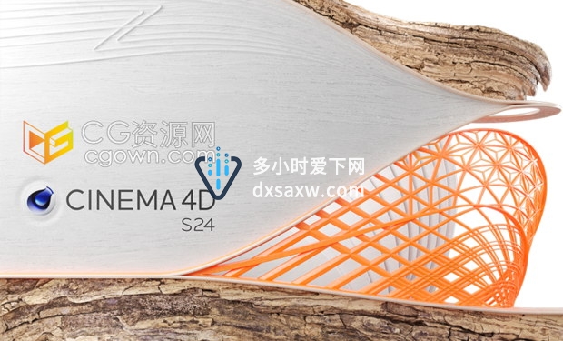 Mac苹果版本C4D S24 3D软件Cinema 4D Studio S24.035