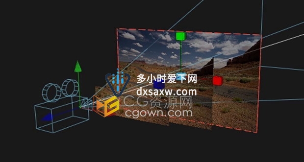 达芬奇教程-3D环境场景搭建灯光摄像机动画学习360VR Davinci Fusion