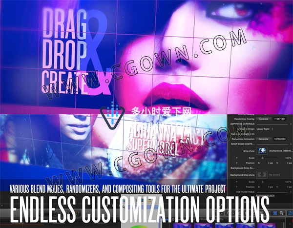 FCPX插件-时尚奢华翻转折叠图文视频展示片头包装Final Cut Pro X