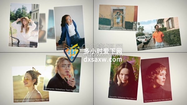 DR达芬奇模板-浪漫优雅视频相册简约复古婚庆旅拍幻灯片
