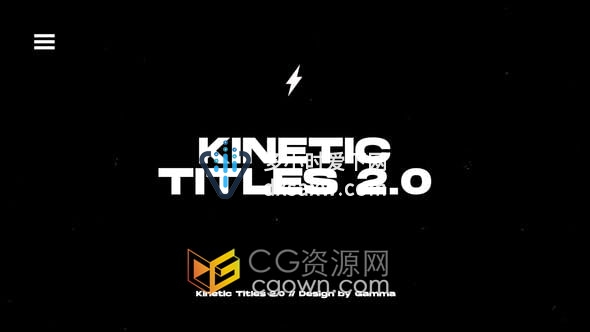 Resolve达芬奇模板-Kinetic Titles 2.0 13种动态文字标题视频字幕
