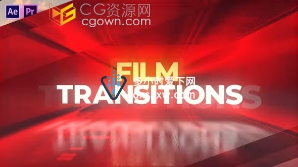 【国庆快乐】100种视频转场特效过渡AE模板Film Transitions