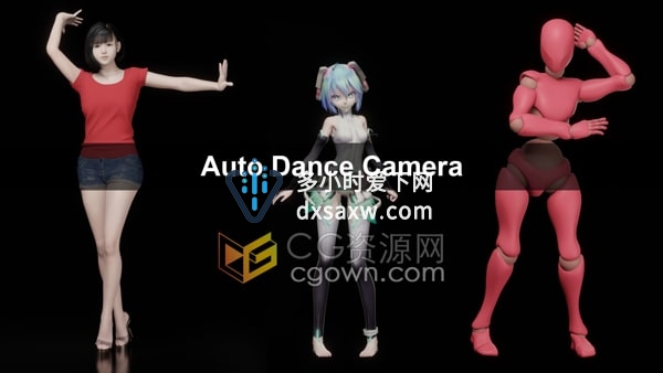 Auto Dance Camera v2.3.0 Blender插件全自动生成跳舞动画镜头运动