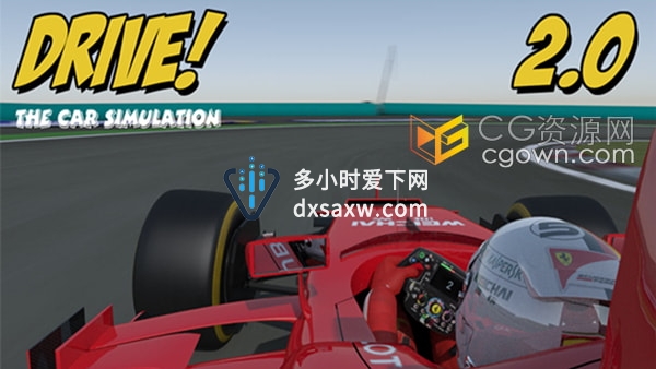C4D 2023插件Drive! V2.0.6汽车绑定驱动工具