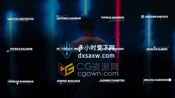 达芬奇模板-14种文字标题动画视频字幕条Dynamic Lower Thirds Resolve模板