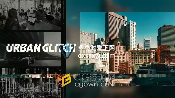 达芬奇模板-企业设计独特文本动画和过渡效果公司视频制作新产品介绍