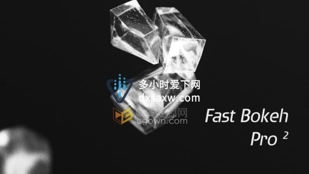 Fast Bokeh Pro v2.0.8 AE插件景深模糊效果