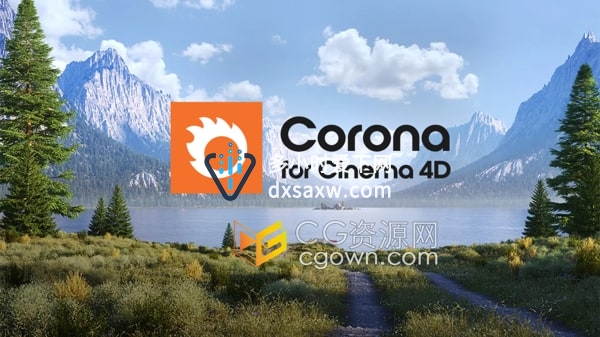 C4D插件Corona Renderer 9版本实时交互渲染器下载